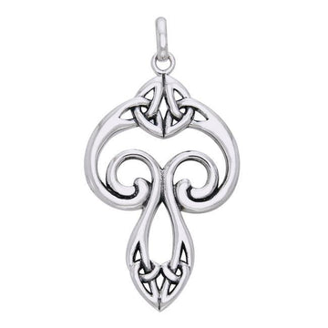 The symbol that predates Christianity ~ Sterling Silver Celtic Triquetra Pendant Jewelry TPD1266 - Jewelry